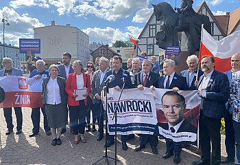 Karol Nawrocki kandydatem „normalności”. Konferencja poparcia w Bydgoszczy