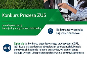 Pisałeś pracę o ZUS-ie? Możesz zgarnąć nagrodę prezesa!