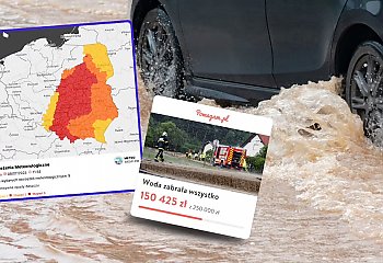 Ulewa zalewa Polskę! IMGW ostrzega: możliwe ewakuacje i powodzie błyskawiczne