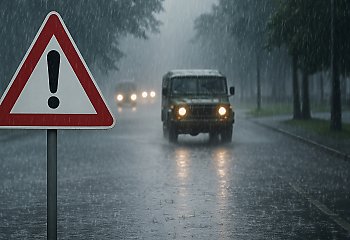 Potężne ulewy nad Kujawami i Pomorzem. Harcerskie obozy na celowniku służb