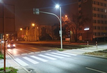 Bydgoszcz rozświetlona! Nowoczesne oświetlenie na przejściach dla pieszych