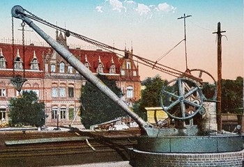 Bydgoszcz odkrywa dawny port: replika żurawia portowego ozdobi Rybi Rynek!
