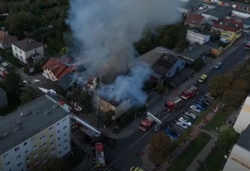 Dramatyczny pożar w Inowrocławiu: setki strażaków walczyło z ogniem!