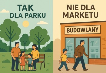 Fordon walczy o park! Market czy zieleń? Mieszkańcy decydują!