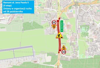 Zmiany na alejach Jana Pawła II: rusza kolejny etap remontu!