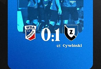 Zawisza wygrał w Świeciu i jest liderem trzeciej ligi