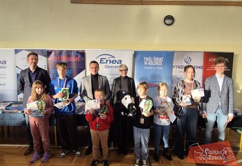 Szachowy sukces młodych bydgoszczan na turnieju w Grzywnie!