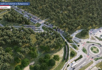 Wielka inwestycja na pętli Las Gdański: Nowe tory tramwajowe i budynek dla motorniczych