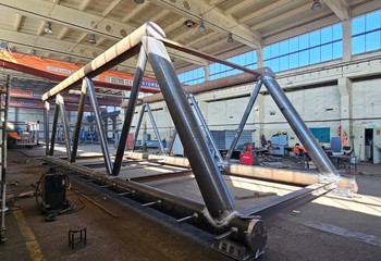 Bydgoszcz: Ogromna kładka pieszo-rowerowa wyrusza w drogę!