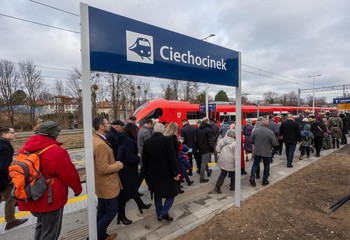 Kolej wraca do Ciechocinka! Entuzjastyczna inauguracja nowego połączenia