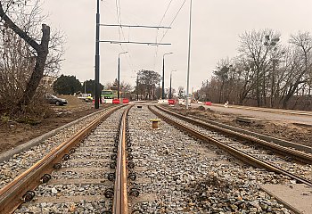 Tramwaje wracają na Toruńską! Pierwszy etap remontu zakończony