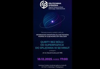 Odkryj tajemnice informatyki kwantowej – nowy cykl wykładów w Bydgoszczy!