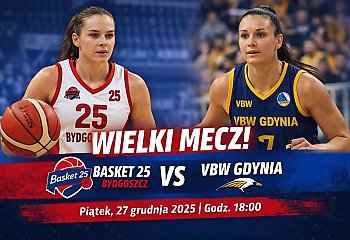 Koszykarskie emocje po świętach. Basket 25 podejmuje mistrzynie Polski