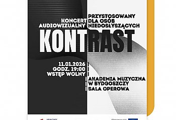 Osoby niedosłyszące będą mogły... wysłuchać koncertu! Specjalne wydarzenie organizuje dla nich Akademia Muzyczna