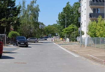 Szwederowo z nowymi inwestycjami drogowymi: Podhalańska z twardą nawierzchnią