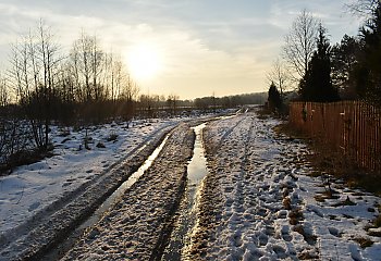 Ciąg dalszy gołoledzi, a dodatkowo pochmurnie i chłodno