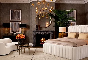 Jak urządzić przytulną i funkcjonalną sypialnię, według Eichholtz?