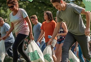 Sprzątanie... w pośpiechu? Urząd Marszałkowski zaprasza na Kujawsko-Pomorski Plogging! 