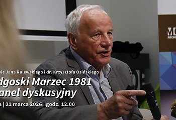 Będą dyskutować o Bydgoskim Marcu 1981. Muzeum Okręgowe zaprasza na spotkanie z Janem Rulewskim i  Krzysztofem Osińskim