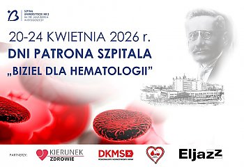 Serce dla hematologii. Szpital Biziela przygotowuje się na Dni Patrona
