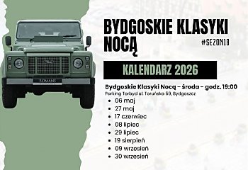 Silniki, sentyment i letnie wieczory. Bydgoskie Klasyki Nocą wracają!