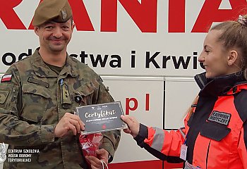 Terytorialsi zakasali rękawy. W Grudziądzu popłynęła krew dla potrzebujących