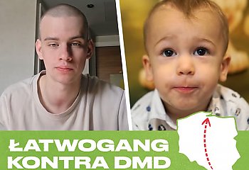 Kujawsko-pomorskie na trasie wielkiej pomocy. Łatwogang zebrał miliony dla dzieci z DMD