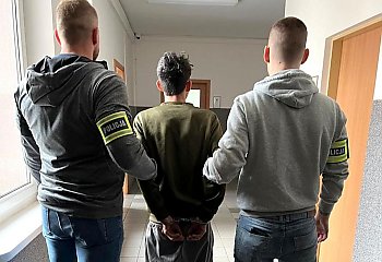 Pościg przy MOP w Szczutkach. Dwóch Pakistańczyków i Gruzin zatrzymani przez policję