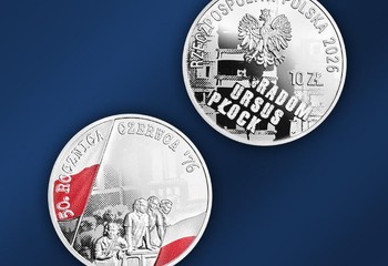 Srebrne monety na 50. rocznicę Czerwca '76 już w sprzedaży!