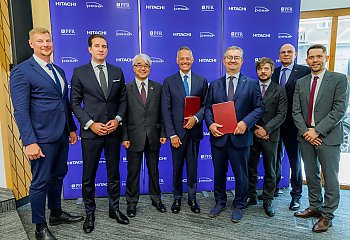 Bydgoszcz bliżej kolei dużych prędkości. PESA i Hitachi Rail łączą siły