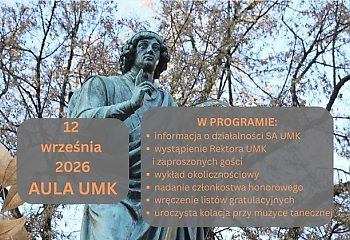 Po latach znów spotkają się w Toruniu. UMK szykuje „Jesienne Powroty”