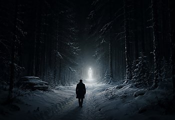 Samotny człowiek w ciemnym lesie. Co kryje „Białość” Jona Fossego?