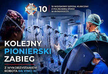 Dwa nowotwory, jeden zabieg. Zaawansowana operacja w 10 Wojskowym Szpitalu Klinicznym