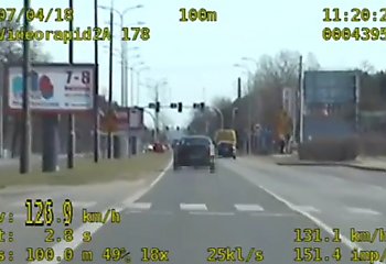 Fordońską pędzili jak szaleni. Złapała ich policja [WIDEO]