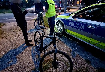 Ponad tysiąc wykroczeń - tym razem rowerzystów i użytkowników hulajnóg. Policja podsumowała akcję w regionie