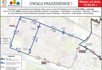 Wielkie zmiany na Osowej Górze! Podmiejska i Srebrna w przebudowie
