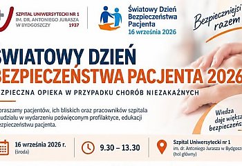 Bezpłatne pomiary i porady w Juraszu. Szpital zaprasza na Światowy Dzień Bezpieczeństwa Pacjenta