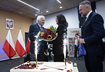 Sportowiec, działacz „Solidarności”, człowiek wolności. Andrzej Mazurowicz świętował 90. urodziny