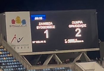 Twierdza przy Gdańskiej padła. Zawisza przegrał z Olimpią Grudziądz