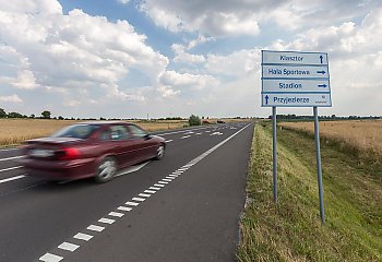 Drugi etap obwodnicy Mogilna otwarty. Nowa trasa ma 1,5 kilometra