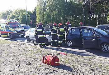 Wypadek na ulicy Pileckiego