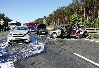 Nie żyje kobieta poszkodowana w karambolu