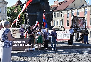 Na Starym Rynku modlili się o zaprzestanie aborcji