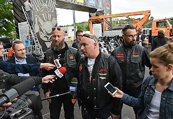 Zlot harleyowców,  czyli Super Rally 2018  w Bydgoszczy