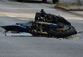 Zginął motocyklista, policjant [AKTUALIZACJA]