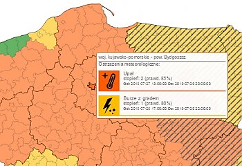 Uwaga! Burze z gradem - ostrzegają meteorolodzy