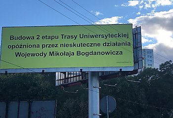 Miasto Bydgoszcz na wojnie z wojewodą. Wywiesiło reklamę