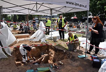 Na Bydgoskiej Łączce odkryto kolejne szczątki żołnierzy