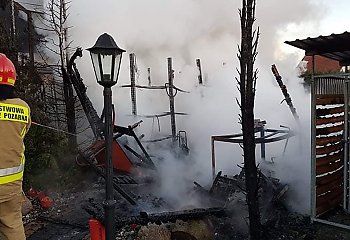 Spłonął budynek w Murowańcu [ZDJĘCIA]