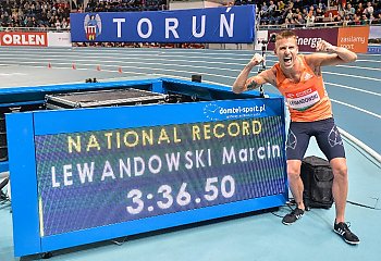 Lewandowski pobił rekord na jedną milę
